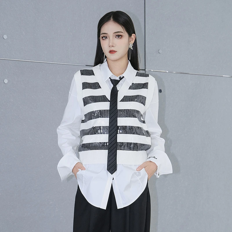 【小北专属】短款毛织马甲845376