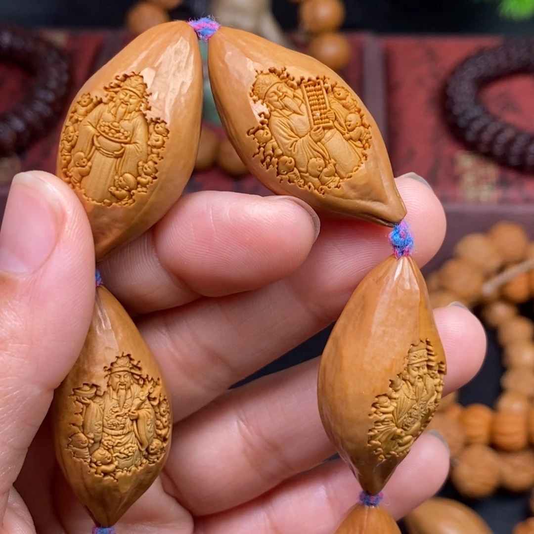 猴头核桃吊坠橄榄核桃