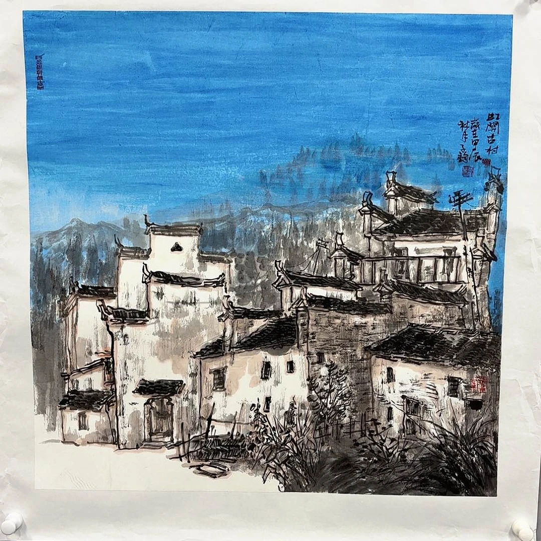国画国画纯手绘作品请放心去藏