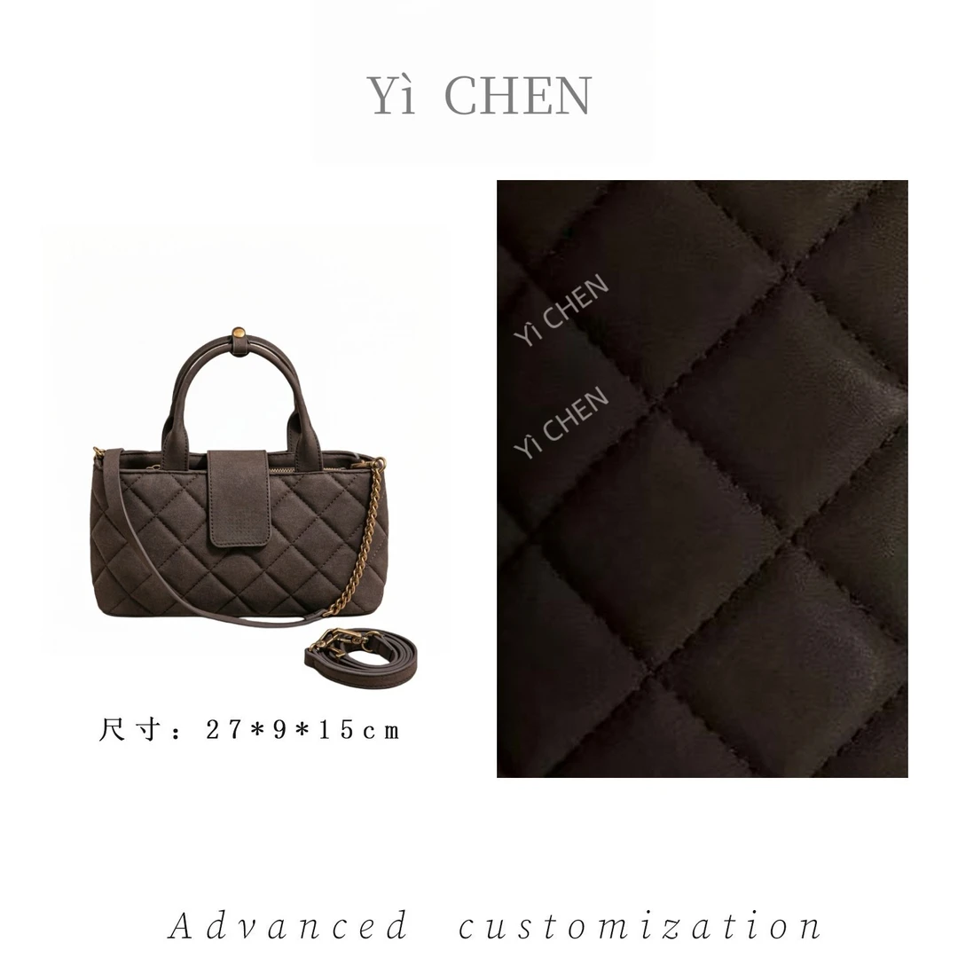 【Yì CHEN】SK-93010-咖啡简约时尚女士新款轻奢单肩斜跨包