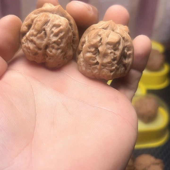 文玩核桃把件蛤蟆头6