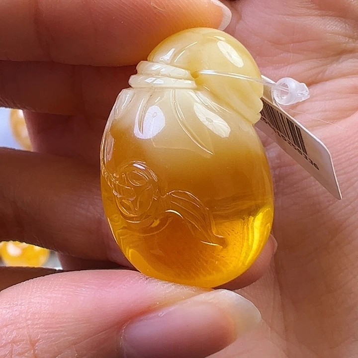 未镶嵌颈饰蜜蜡蜜蜡