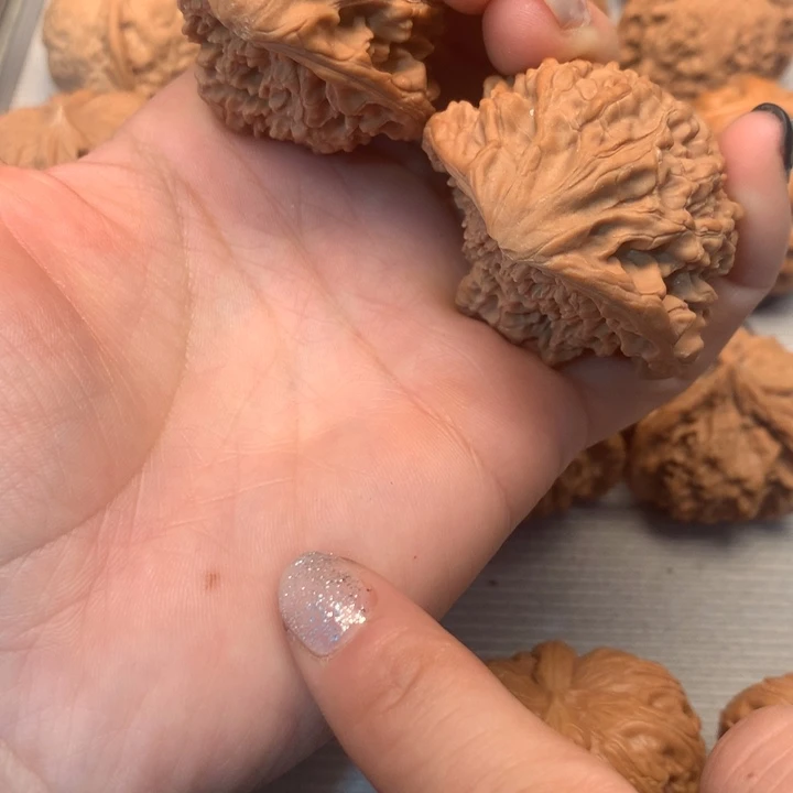 把件文玩核桃蛇头45