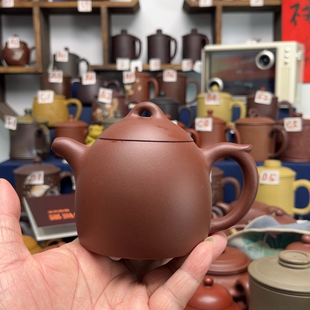 紫砂茶杯全手工秦权