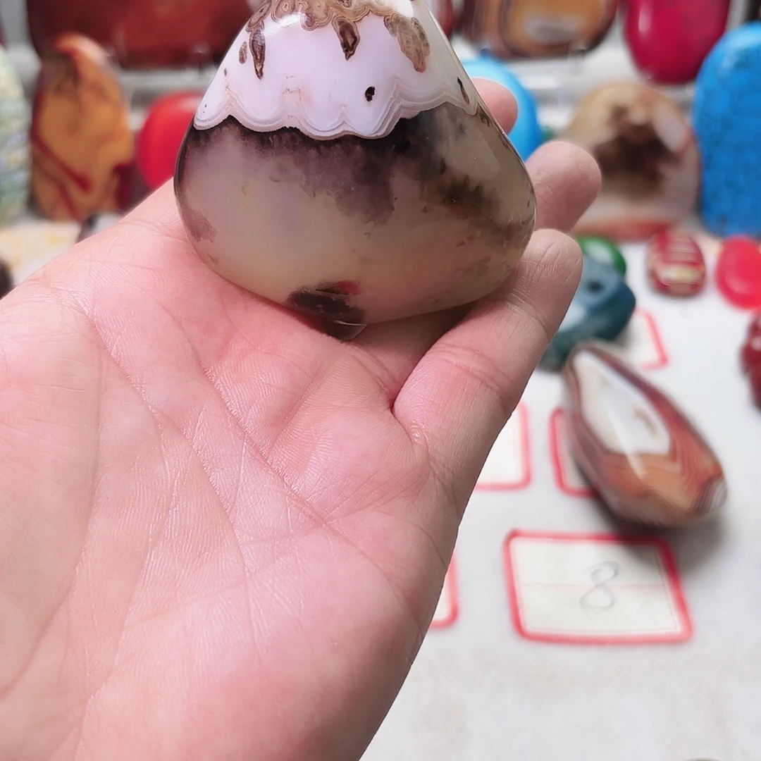 玛瑙/玉髓未镶嵌颈饰