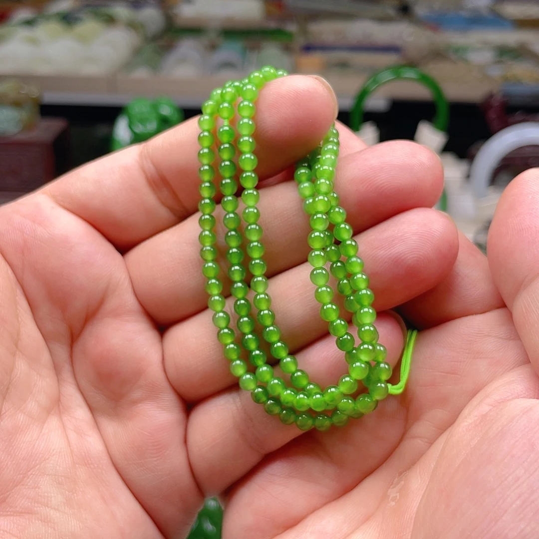 和田玉（碧玉）未镶嵌颈饰