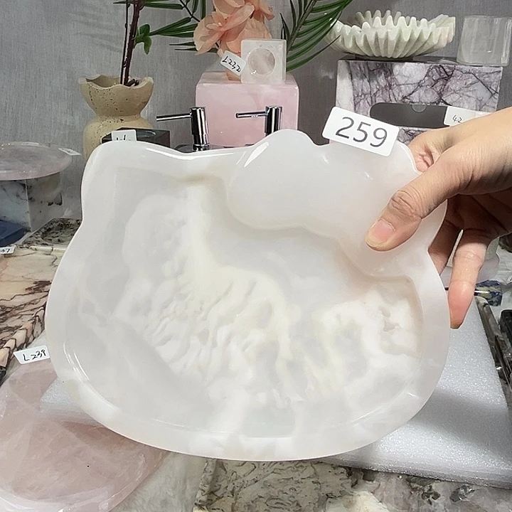 石材天然奢石托盘259