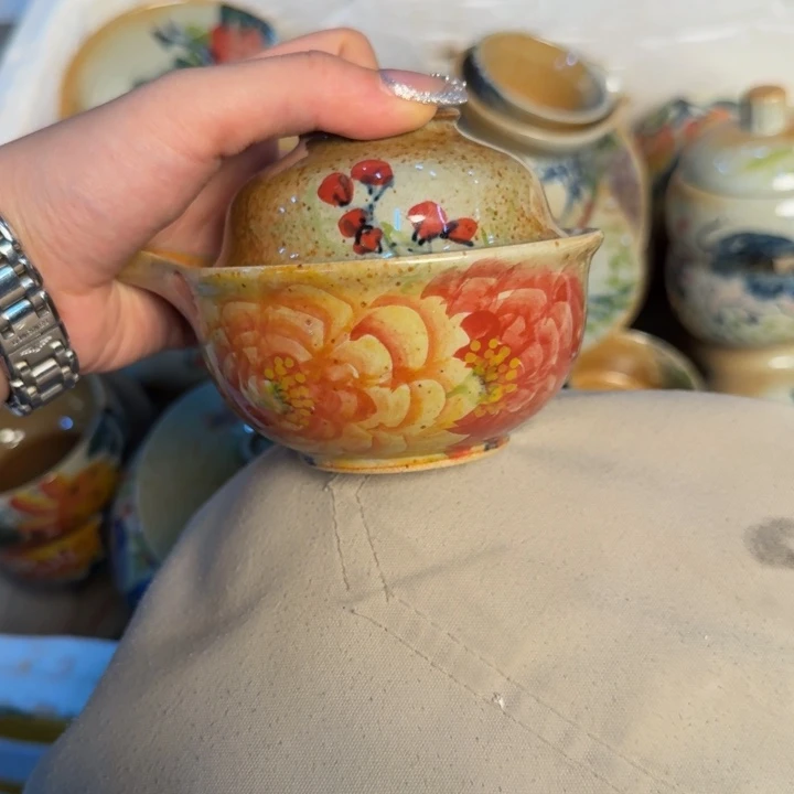 瓷片景德镇陶瓷手工手绘