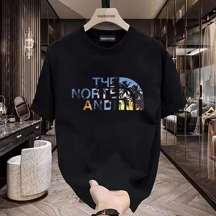 2025新款高品质潮牌半袖男装t恤衣服夏季百搭爆款潮男款印花短袖t