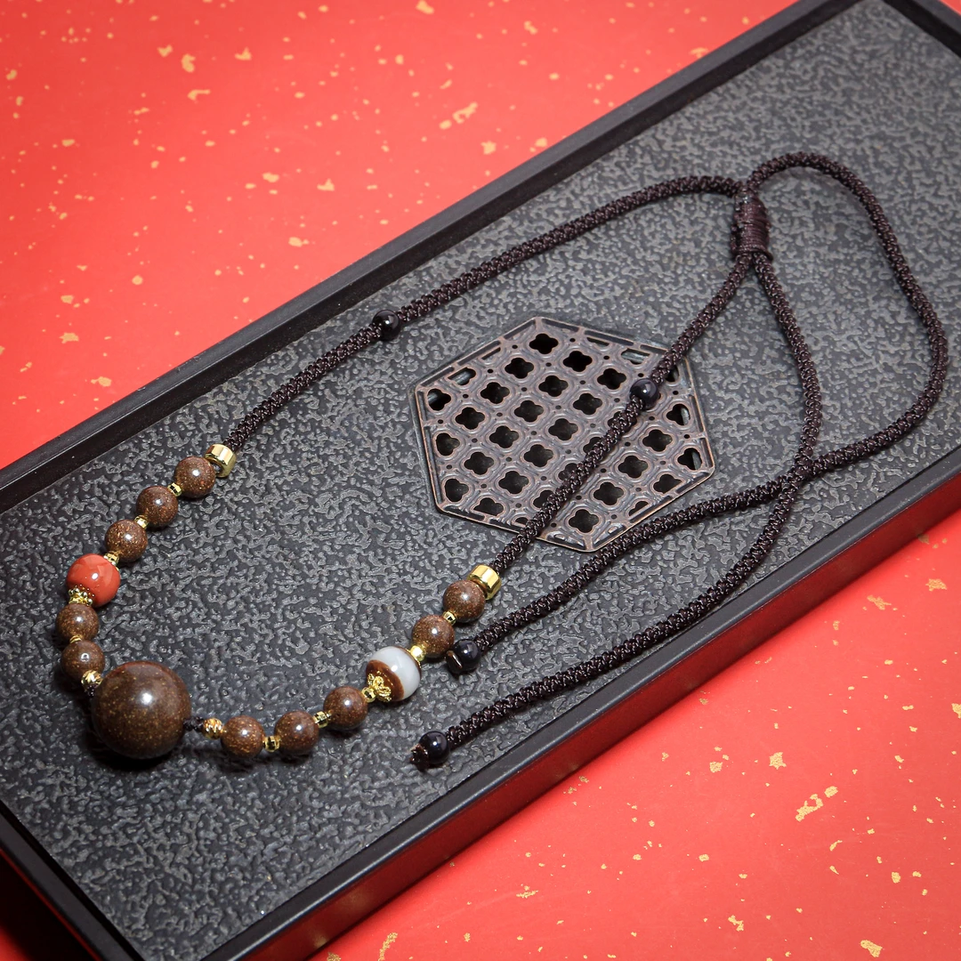 苏合合香珠18mm锁骨链项链  HX0124