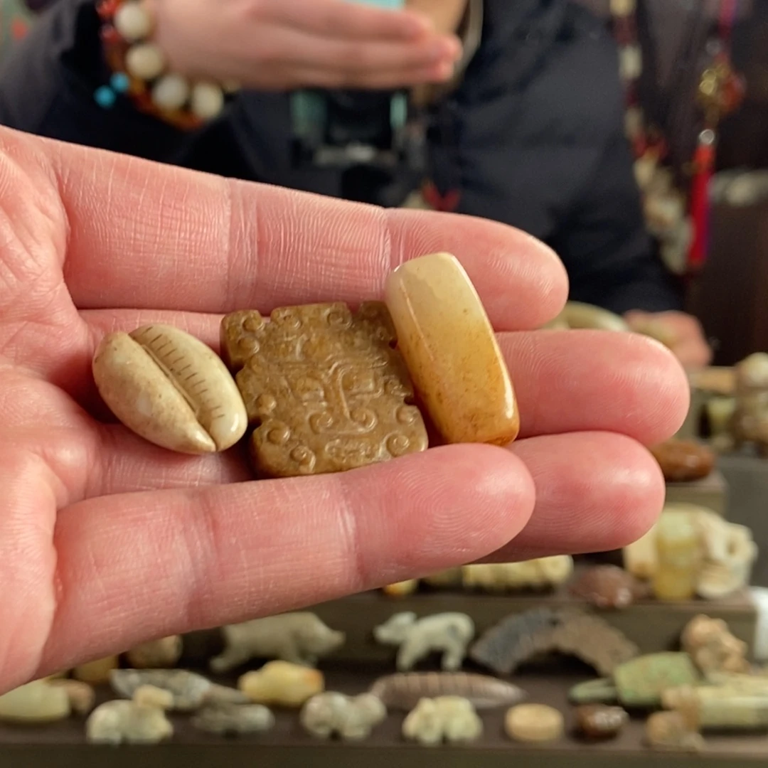 和田玉挂件未镶嵌用****4