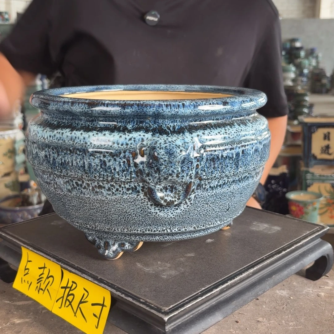 。一风堂石湾花盆 内21*13