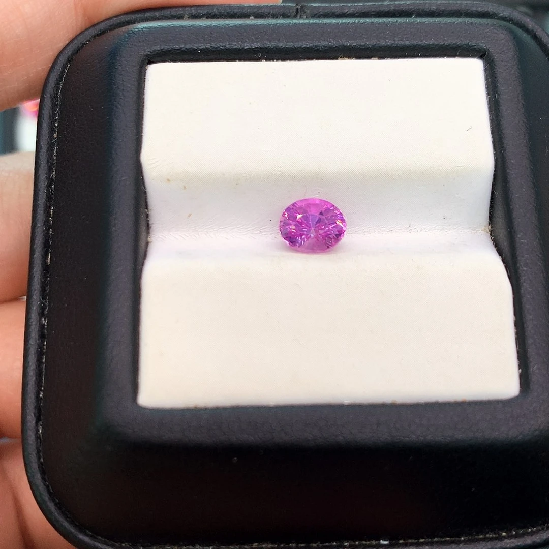 彩色蓝宝石裸石未镶嵌1.23克拉