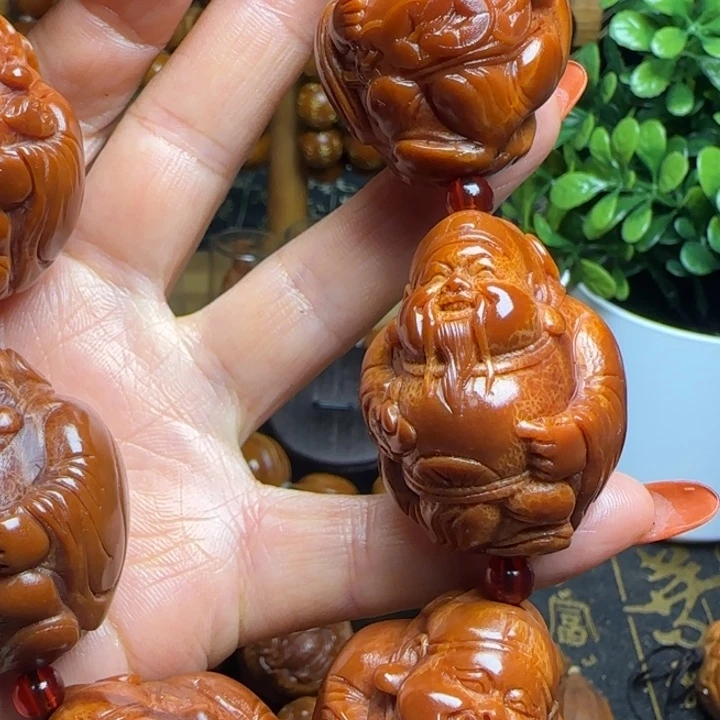 L***Q橄榄核手串/手链财神