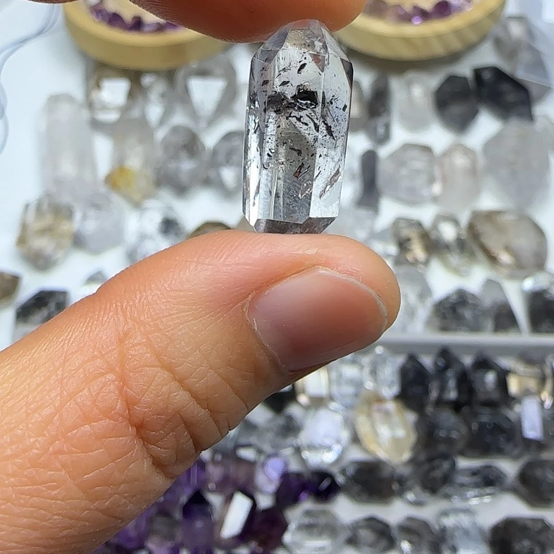 珠宝半成品水晶未镶嵌