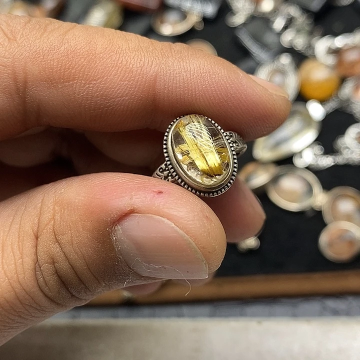水晶珠宝半成品未镶嵌