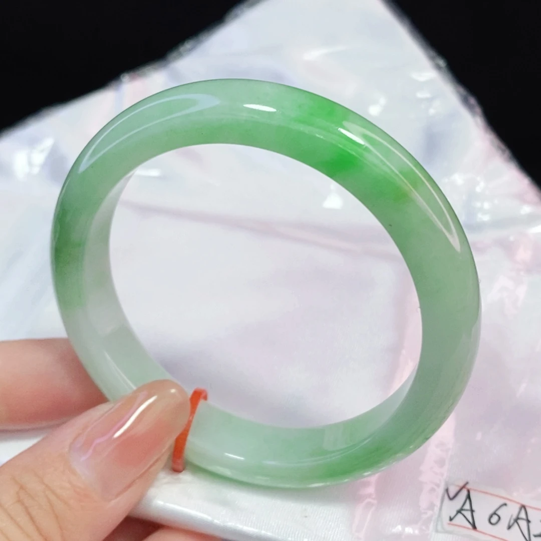 未镶嵌手镯翡翠52.5正圈