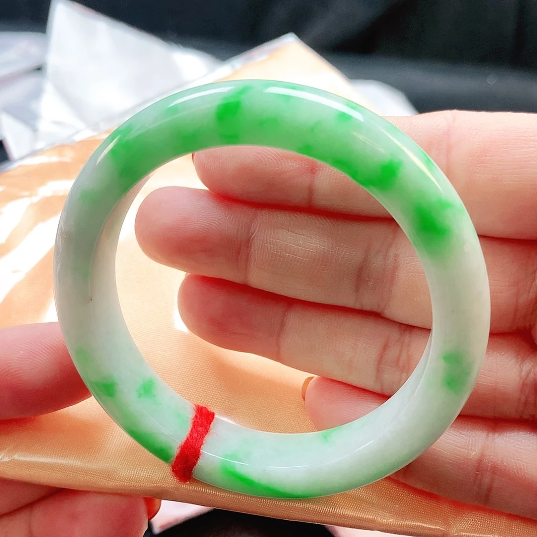 未镶嵌手镯翡翠正圈2065