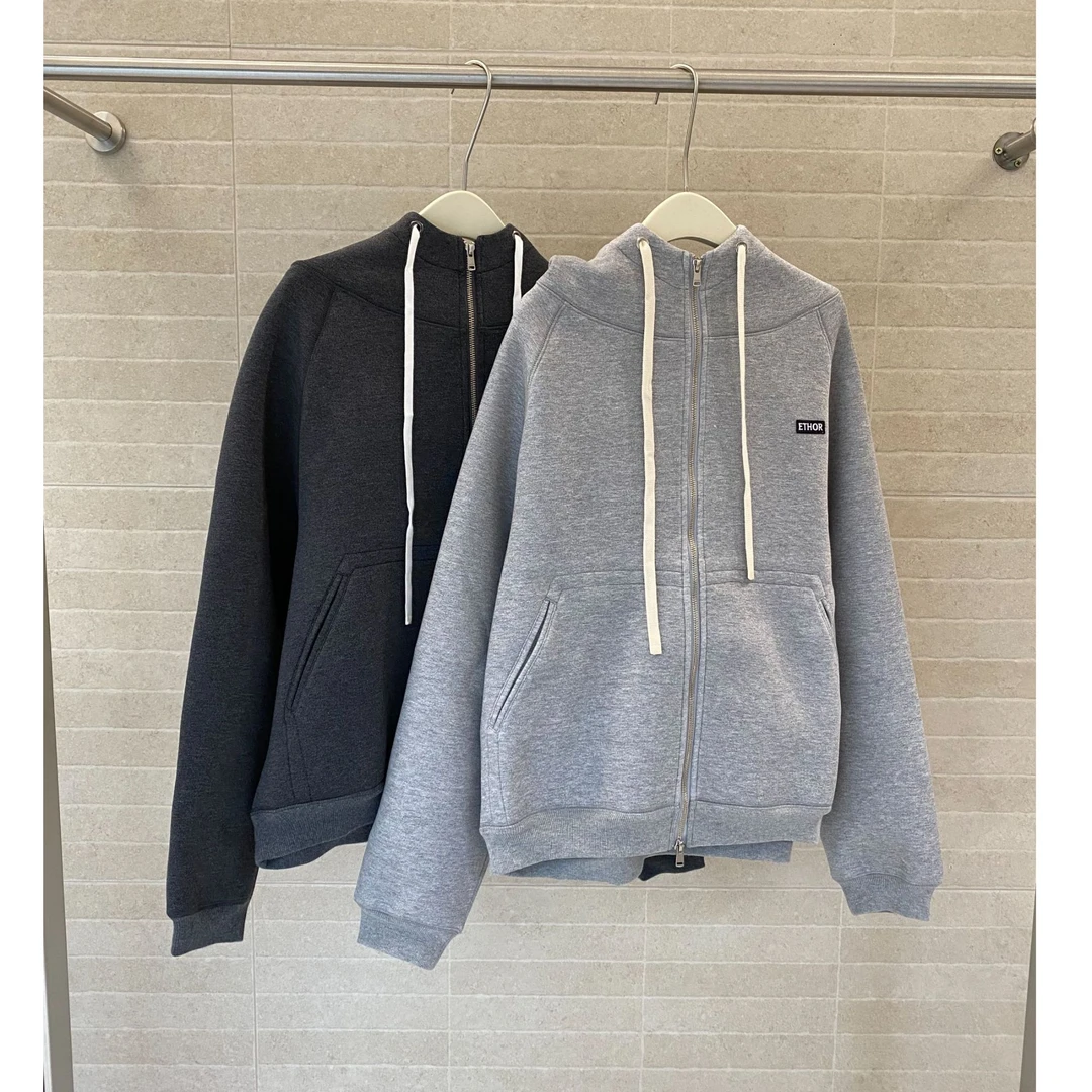 ETHOR 拉链廓形卫衣25年秋冬ERFW25-360HD/359HD——2480