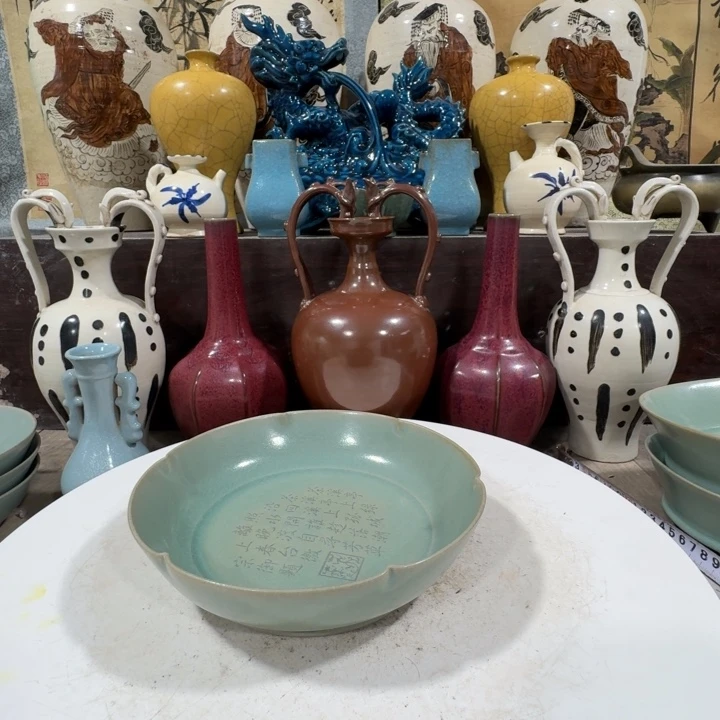 茶盏手工制作陶瓷摆件