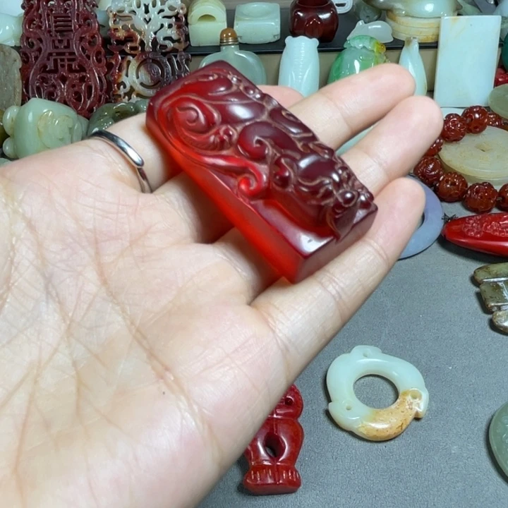滴血莲花菩提吊坠