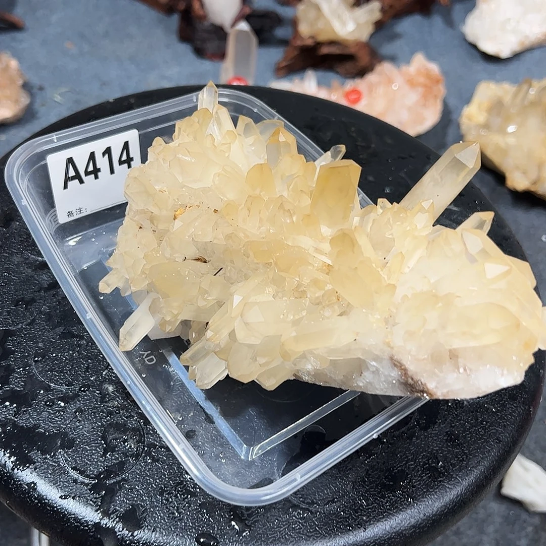 不***菜珠宝半成品水晶未镶嵌
