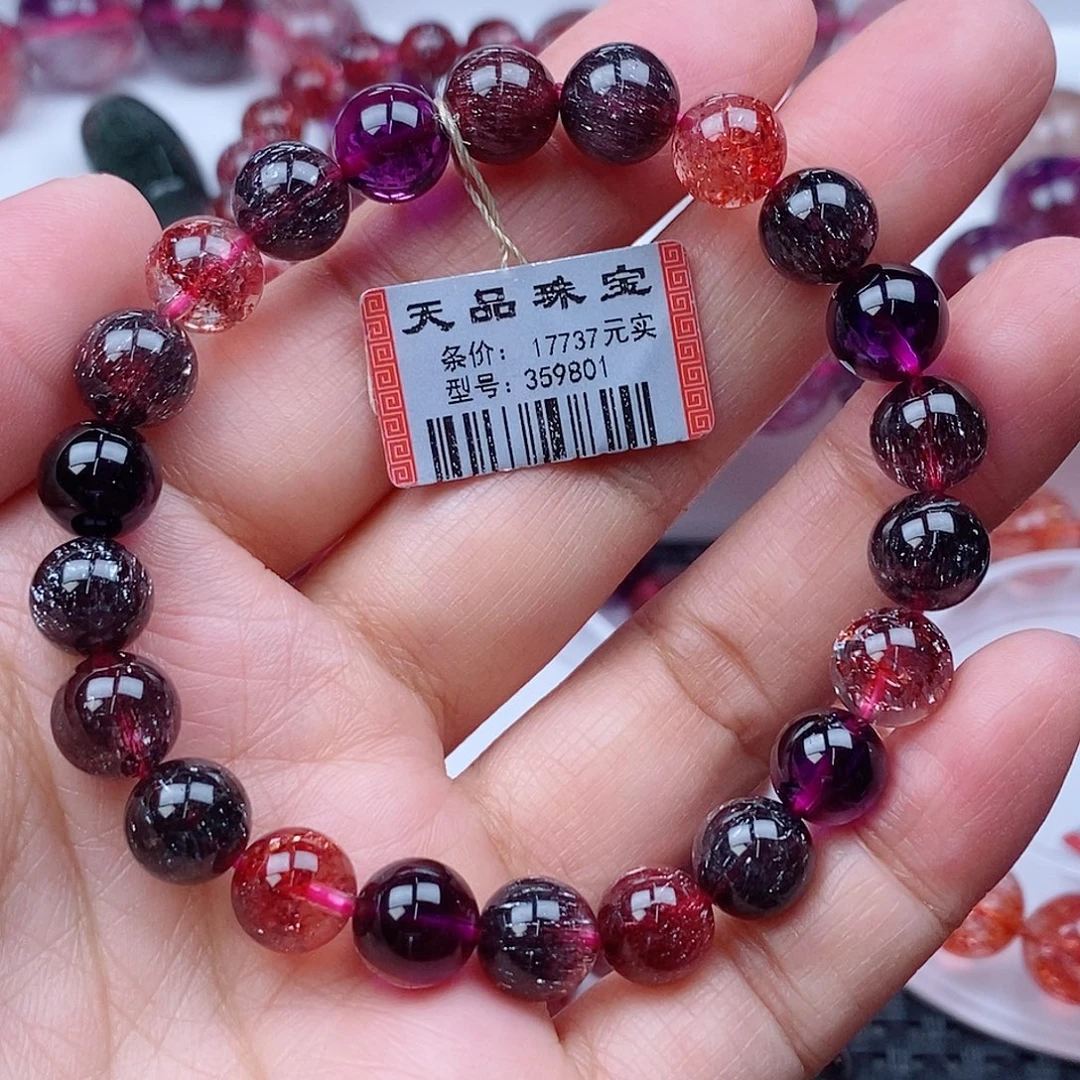 水晶手链未镶嵌超七手链359801