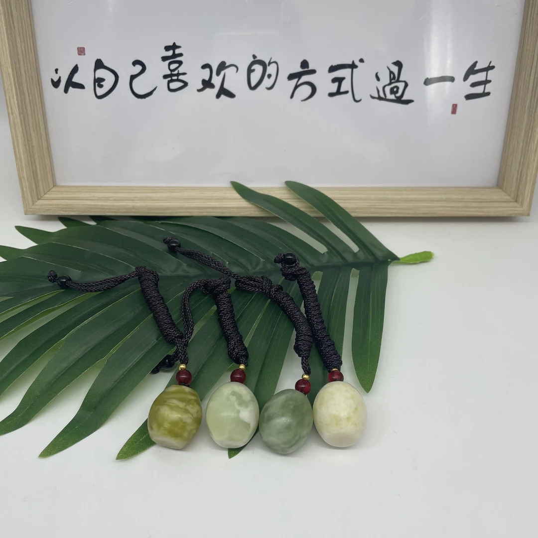 纯天然岫玉吊坠转转珠多样性发其一