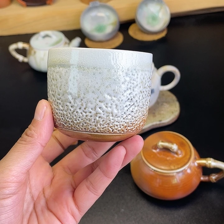 燃薪柴烧茶器主人杯