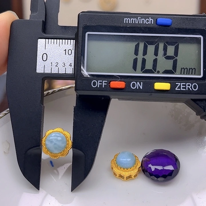 银S925镶嵌颈饰紫晶紫晶925镶嵌71