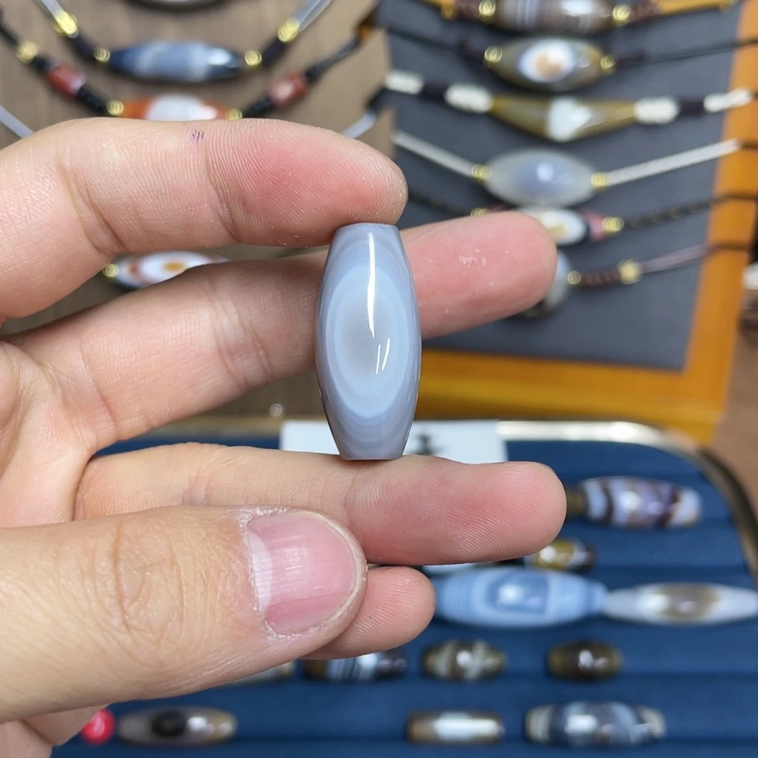 小****玛瑙/玉髓合金颈饰