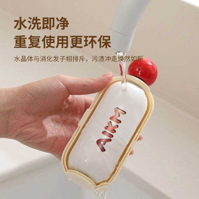 【正品保障】轻奢二合一粘毛器除毛刷除毛球翻盖防尘水洗粘毛神器