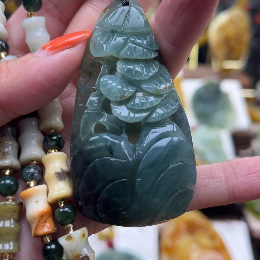 未镶嵌岫玉挂件挂件