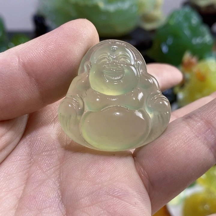 未镶嵌岫玉挂件吊坠