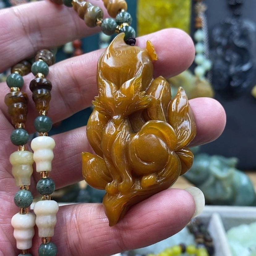 【闪购商品】未镶嵌岫玉吊坠