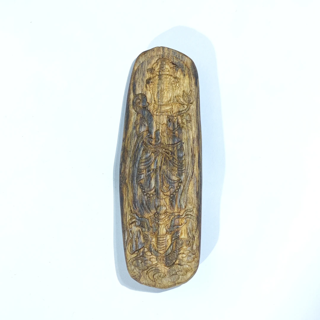 沉香奇楠佛牌-普贤菩萨TXQN1418