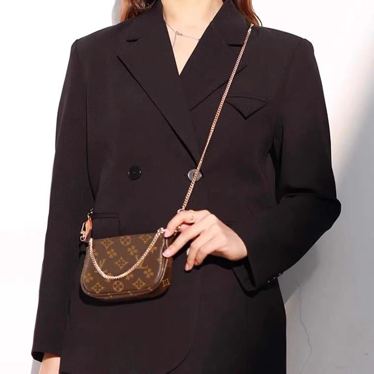 香港品牌2025新款迷你包气质时尚百搭女士复古经典单肩小包包轻奢