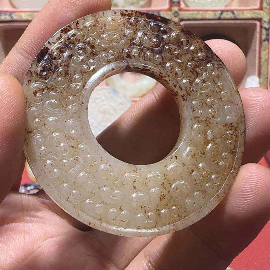 米***罗颈饰未镶嵌和田玉