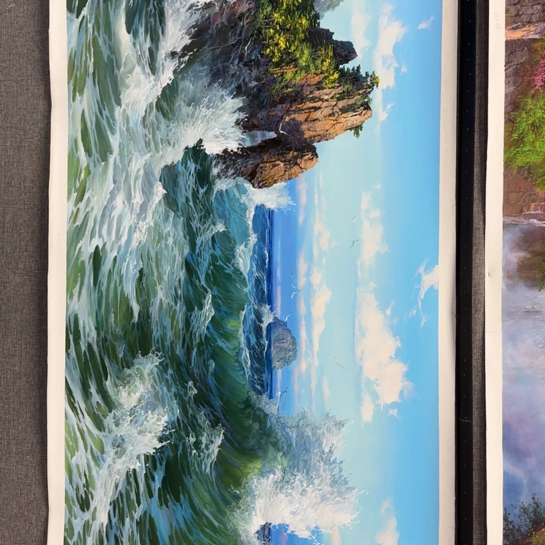 油画你在我心中是个什么样