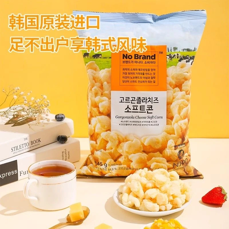 诺倍得NoBrand冈古佐拉芝士玉米卷145g奶酪酥脆香甜即食零食小吃