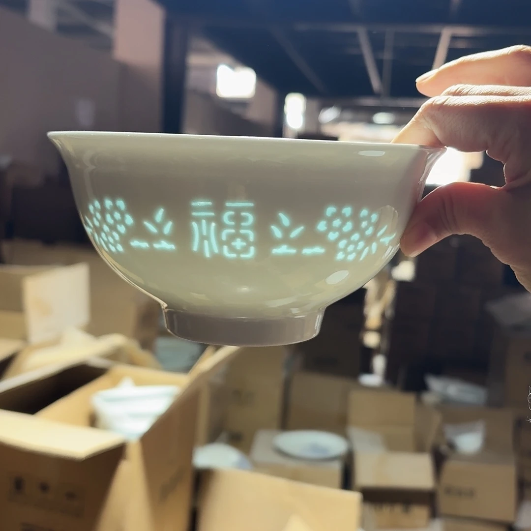 陶景德镇瓷器两只