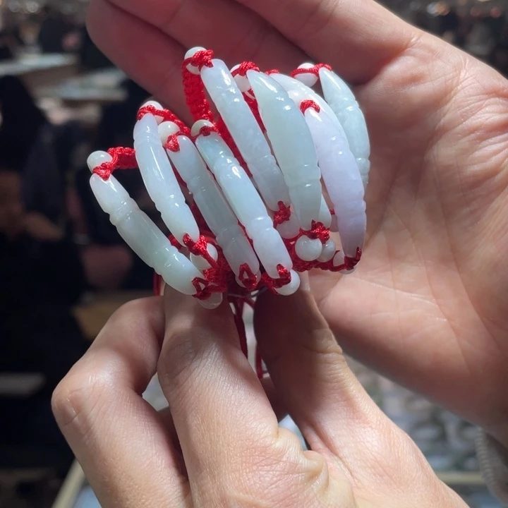 翡翠手链未镶嵌多样性一件裸发