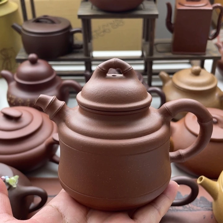 茶壶紫砂宜兴紫砂微瑕微瑕180cc