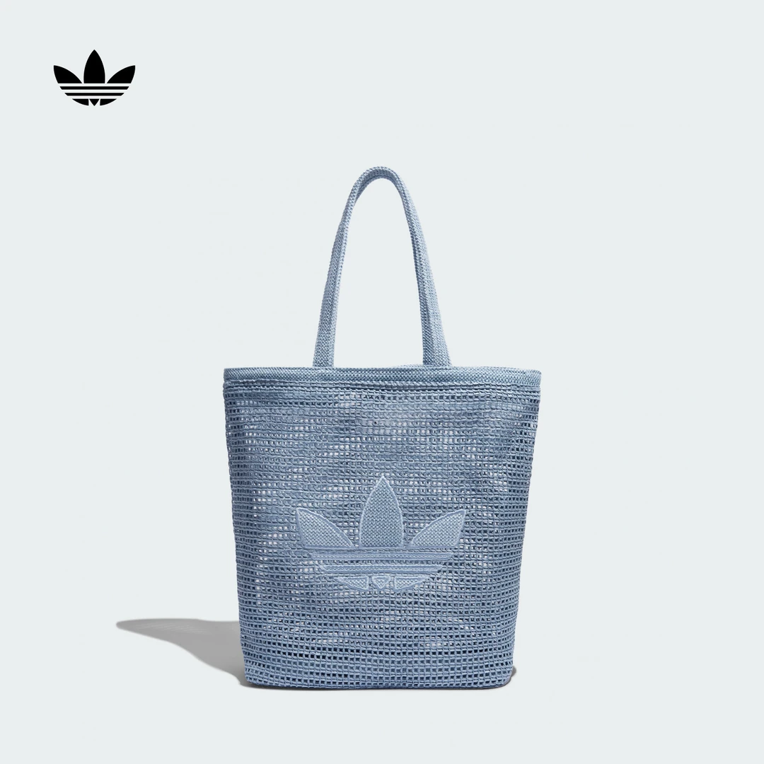 流光风 阿迪达斯三叶草 经典实用运动镂空针织腋下包女新款KW2006