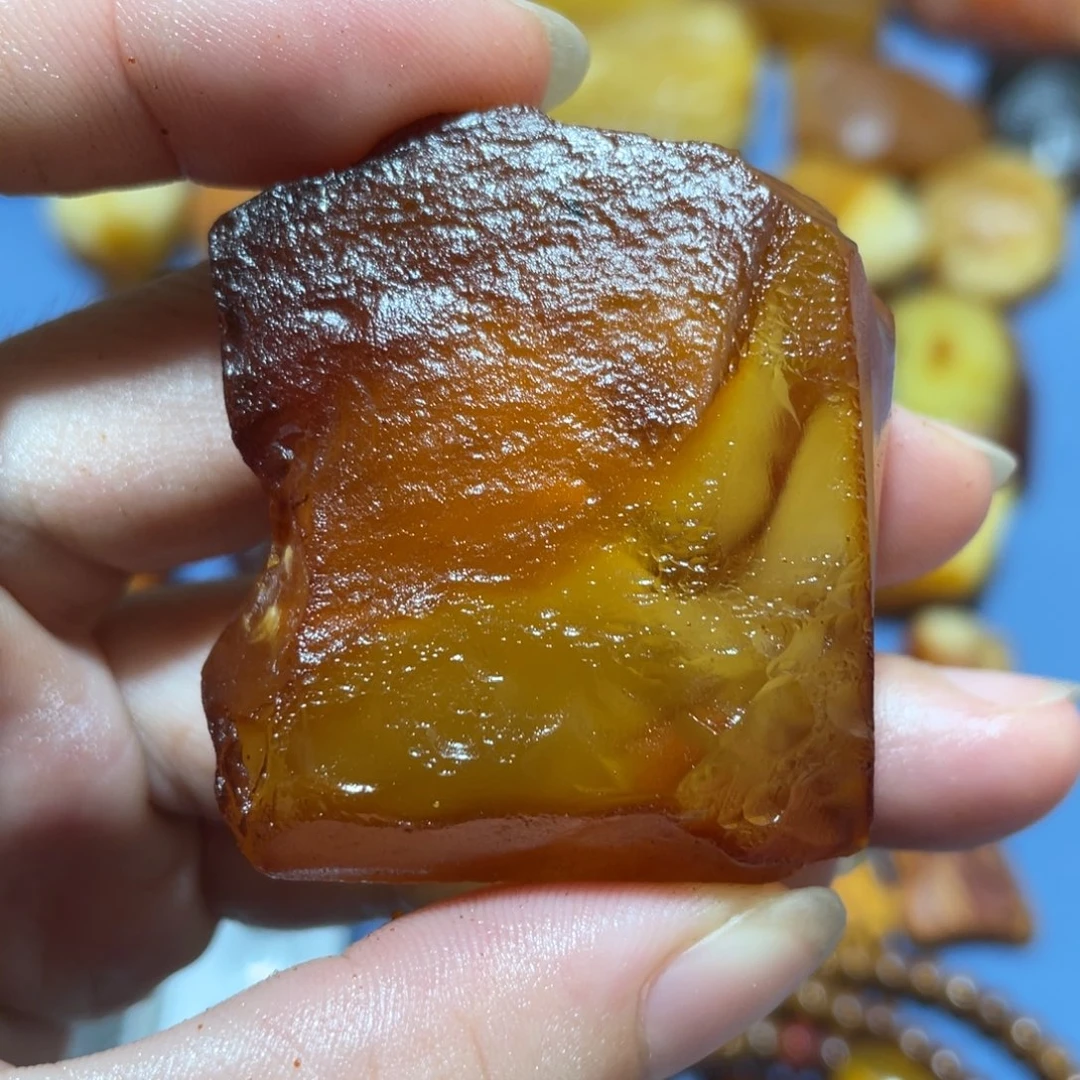 定制蜜蜡未镶嵌牌子