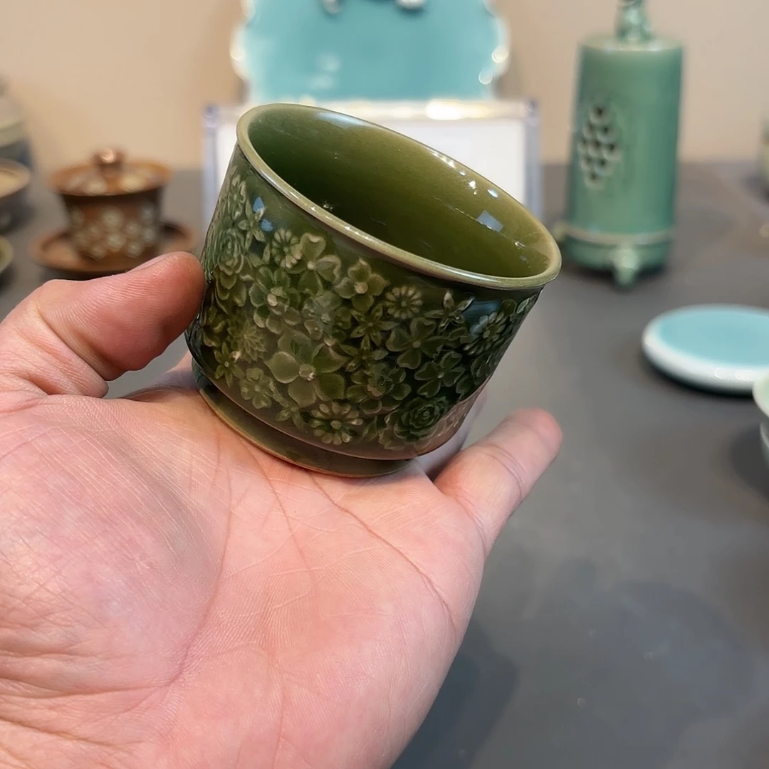 瓷片龙泉青瓷福利青瓷