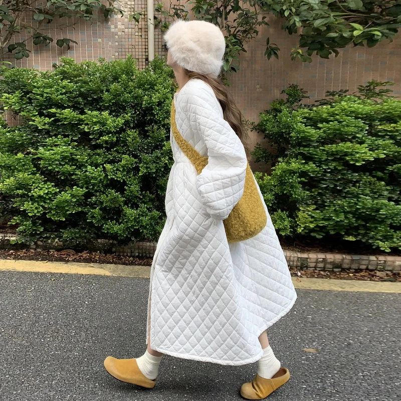 La Chapelle/拉夏贝尔秋冬款外套棉新款冬季东大门韩国网红菱格大