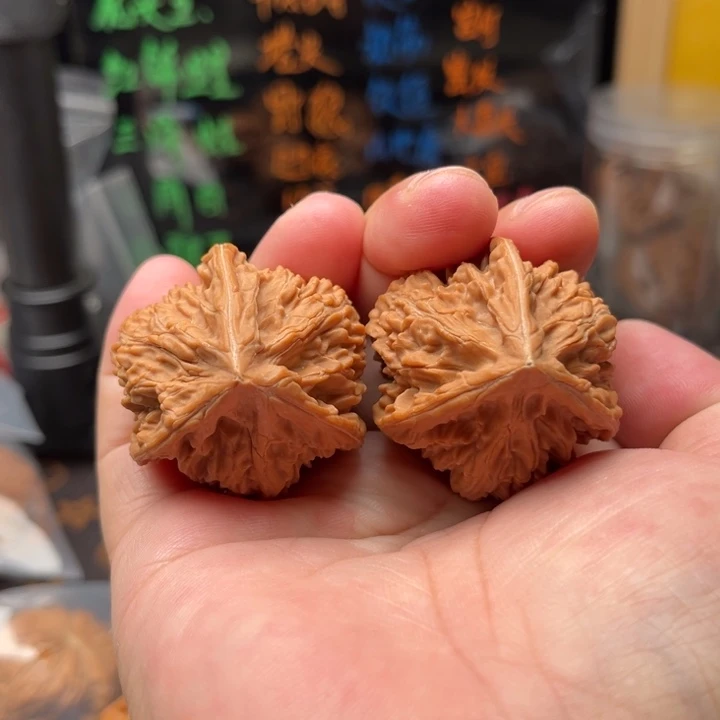 文玩核桃把件文山奔
