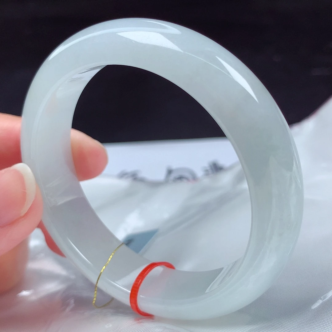 翡翠未镶嵌手镯55圈m113702