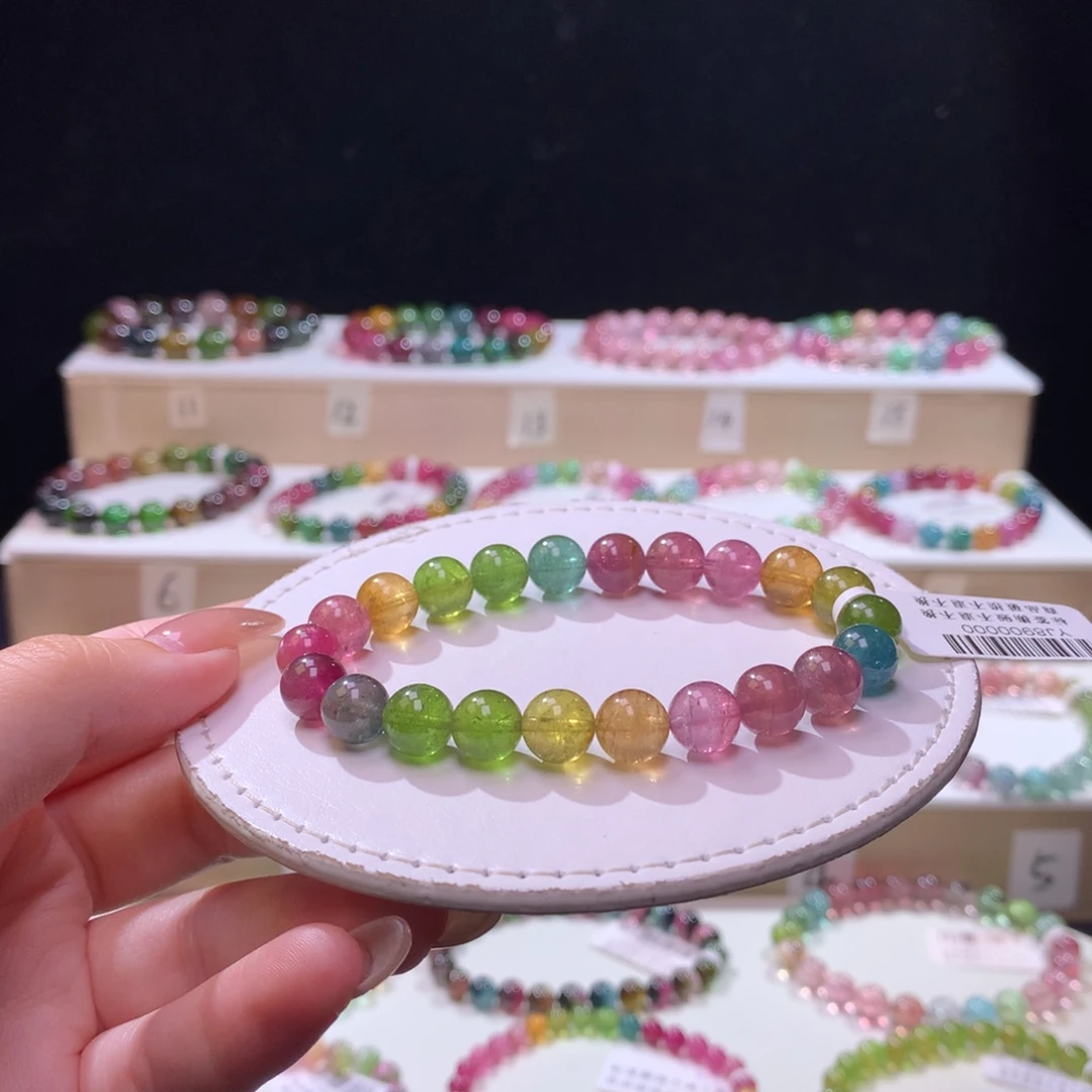 未镶嵌手链碧玺碧玺